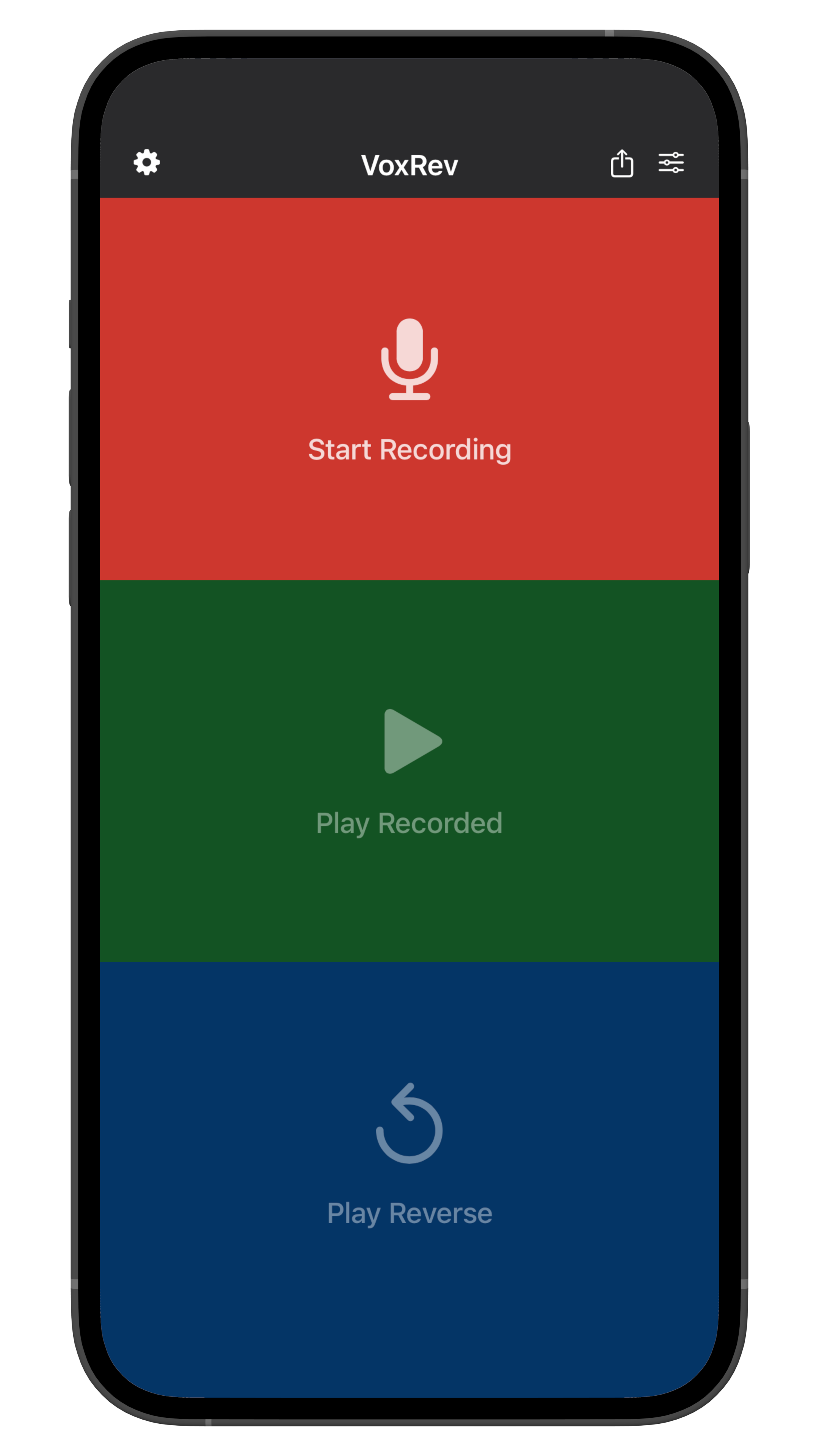 Recording audio with microphone