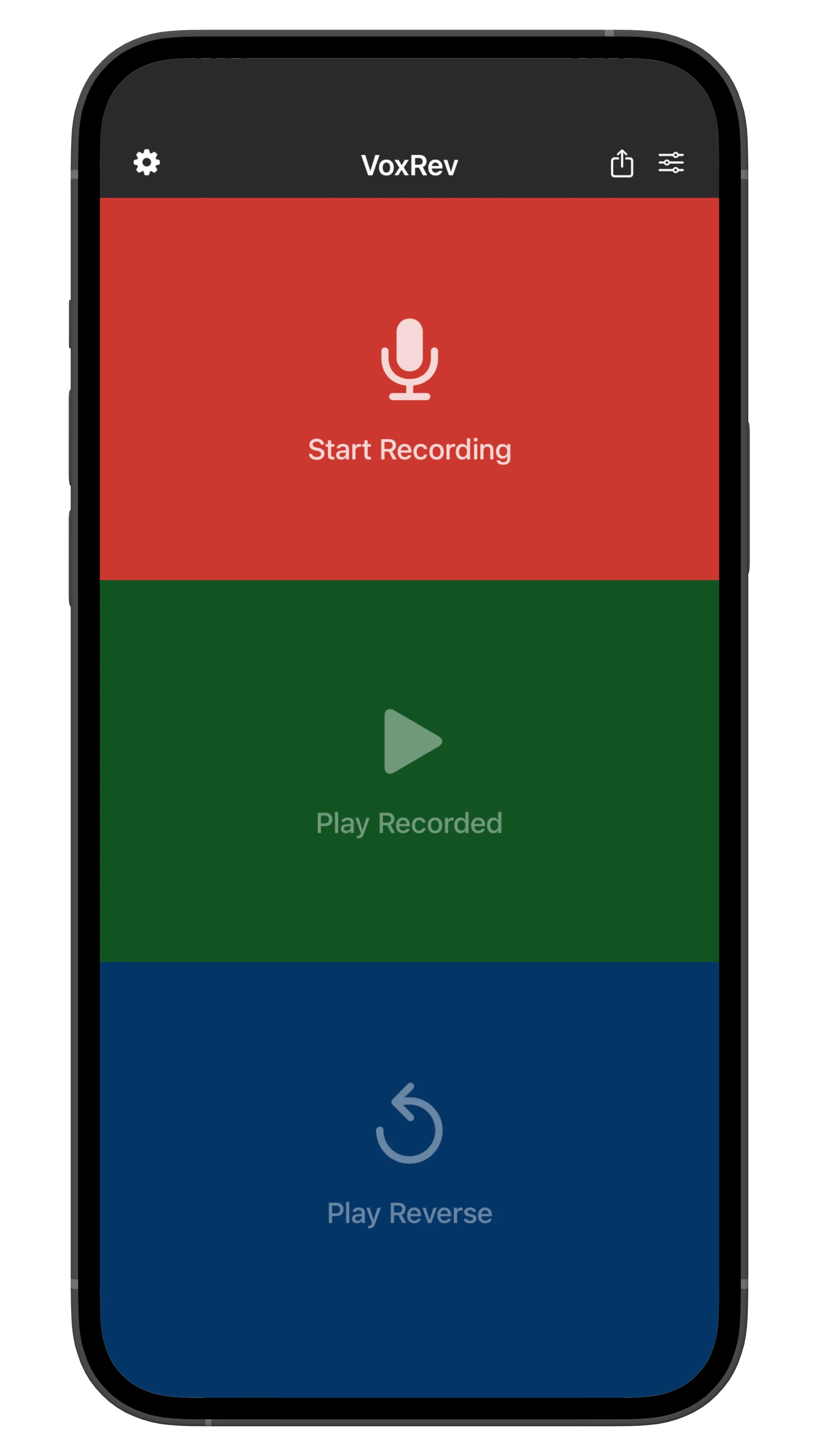 Recording audio with microphone
